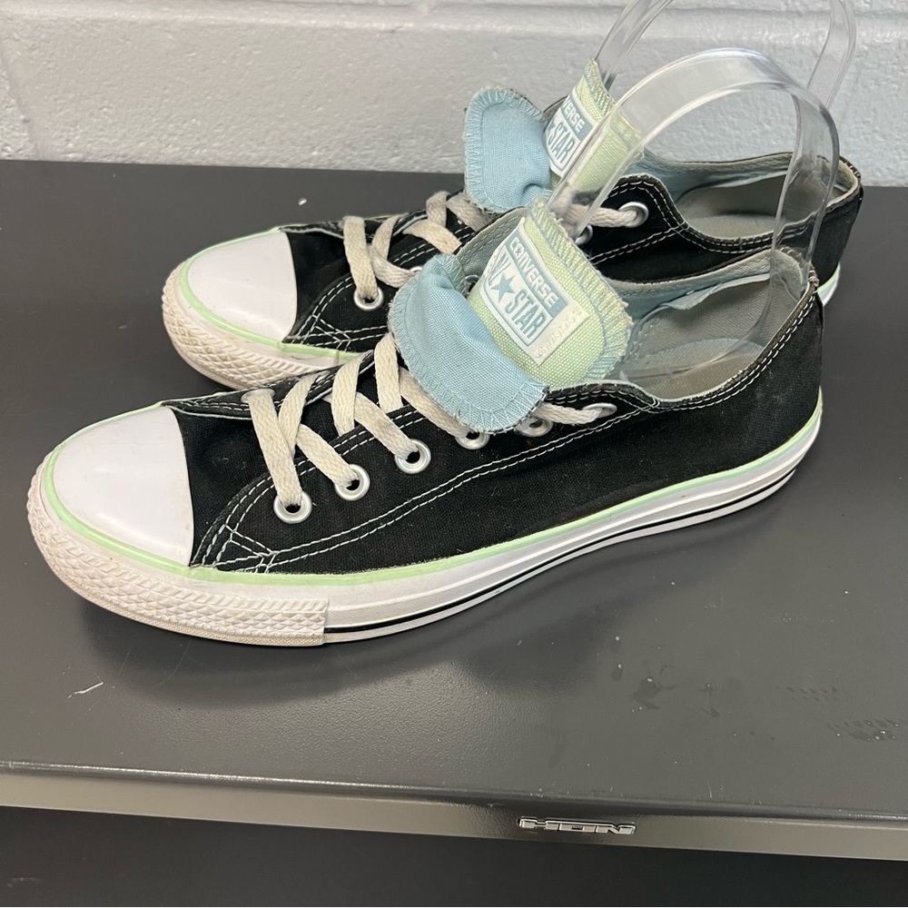 Converse All star Chuck Taylor low top double tongue 9